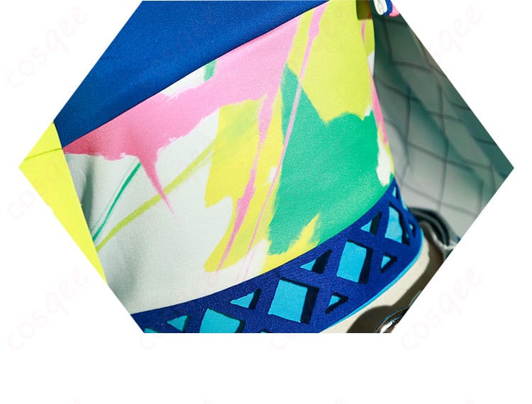 服装腰部の装飾細部画像。コスプレ衣装の腰部分の装飾やデザインを示す画像。