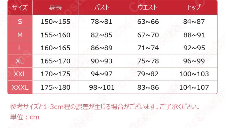 ジョジョの奇妙な冒険 ストーンオーシャン エルメェス・コステロ コスプレ衣装 サイズ対応データ画像
