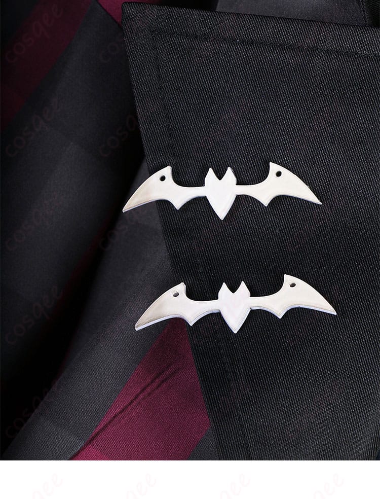 衣領装飾ディテール、葛葉の衣装にふさわしい装飾