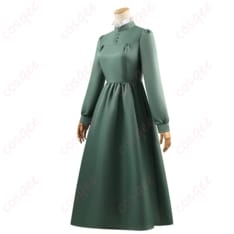 ハウルの動く城 ソフィー 緑ワンピースのコスプレ衣装 清楚クラシカルで写真映えもばっちり - 2枚目の画像（サムネイル）