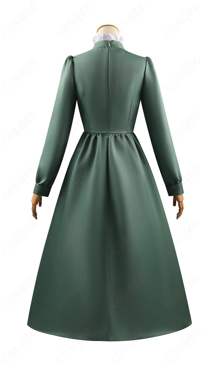 ハウルの動く城 ソフィー・ハッター コスプレ衣装 背面画像、綺麗に仕上げられた背中のライン