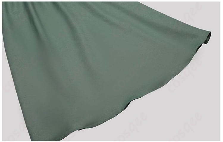 ハウルの動く城 ソフィー・ハッター コスプレ衣装 スカートの裾の装飾ディテール、しっかりとした作り