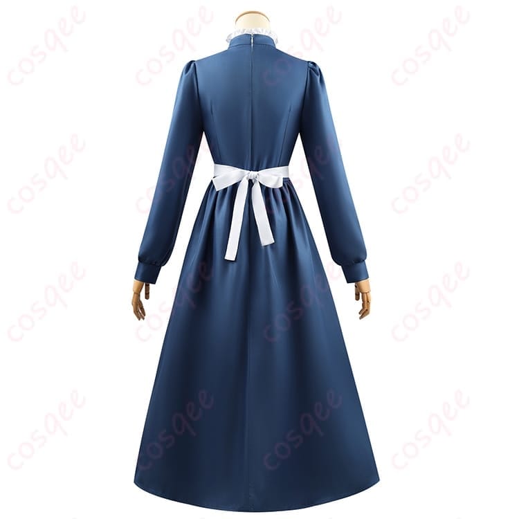ハウルの動く城 ソフィー青ワンピース コスプレ｜清楚でやさしい雰囲気が写真に映える - 2枚目の画像