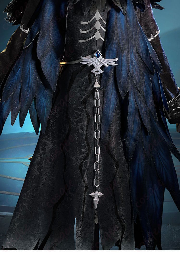 ジョゼフ コスプレ衣装の背面装飾、細かいディテールでキャラクターの魅力を再現。