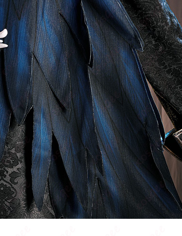 ジョゼフ コスプレ衣装の背面羽翼装飾、ファンタジックで美しいディテール。