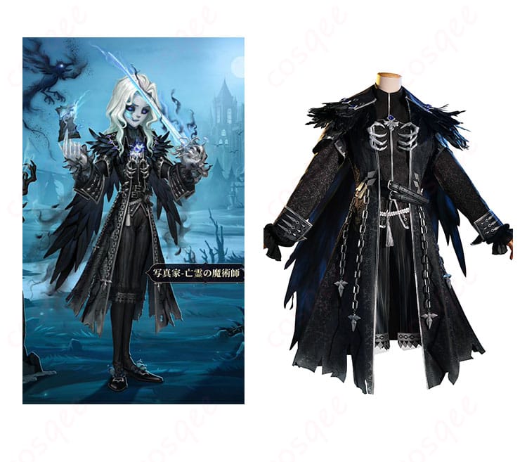 「第五人格」ジョゼフ 亡霊の魔術師 コスプレ衣装とキャラクター写真の組み合わせ、リアルな再現度をご覧ください。