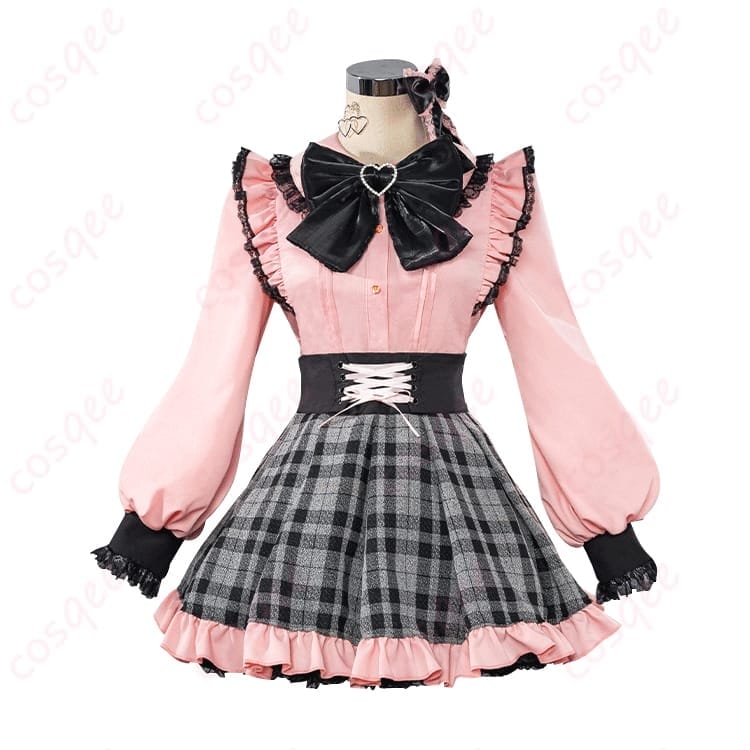 推しの子 星野アイの地雷系コスプレ衣装 可憐で写真映えするアイドルコーデ - 1枚目の画像