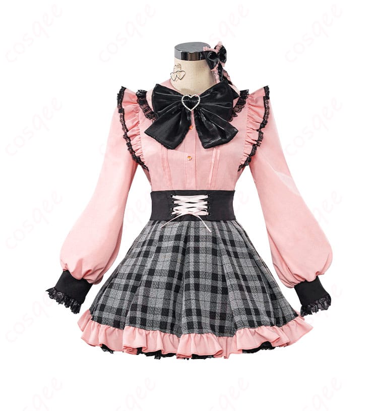 推しの子 星野アイ コスプレ衣装の正面ビュー、高品質な仕上がり。