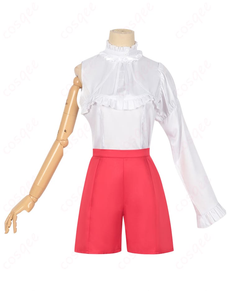 衣装の衬衫装飾ディテール、繊細な刺繍とデザインにご注目。