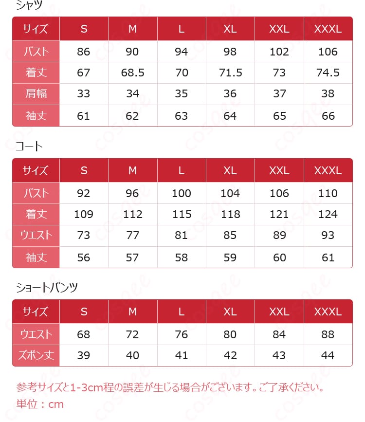 有馬かな コスプレ衣装のセット内容画像、コスプレに必要な全てが揃っています。