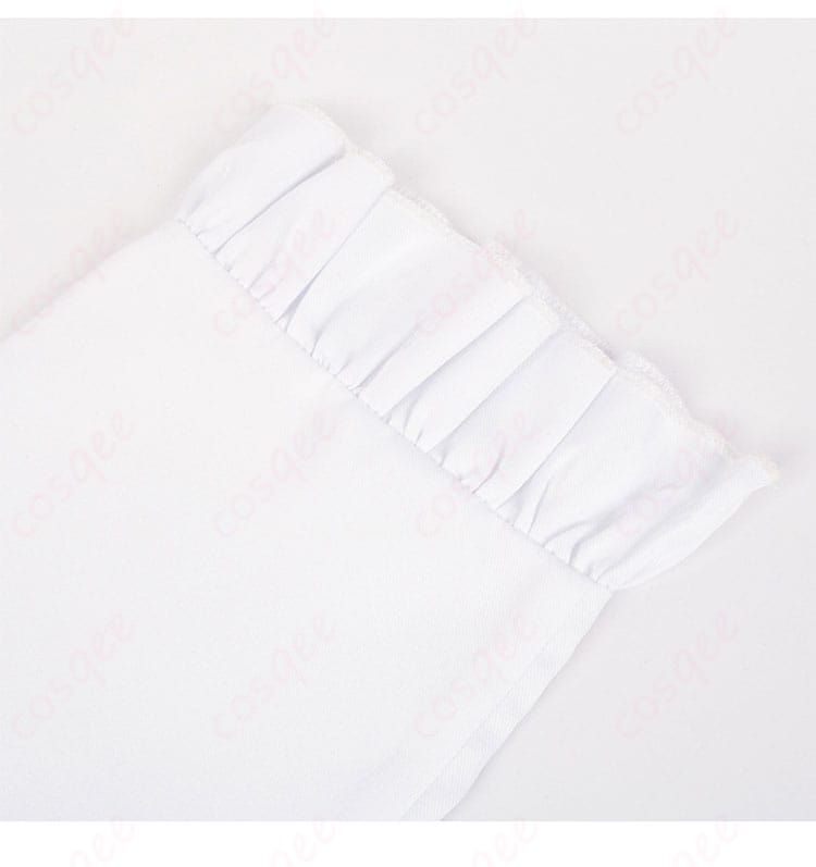 有馬かな コスプレ衣装の衿元のディテール、特徴的なデザインで美しく仕上げられています。