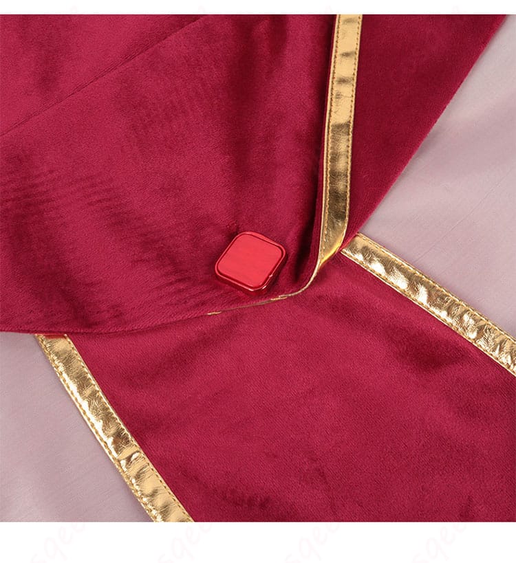 有馬かな コスプレ衣装の腰部分装飾、アクセントとなるディテールを強調。