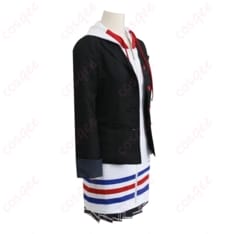 ペルソナ5 高巻杏の制服コスプレ衣装 赤黒コントラストで写真映えしやすい一着 - 2枚目の画像（サムネイル）