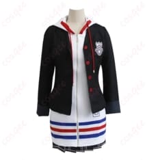 ペルソナ5 高巻杏の制服コスプレ衣装 赤黒コントラストで写真映えしやすい一着 - 1枚目の画像（サムネイル）