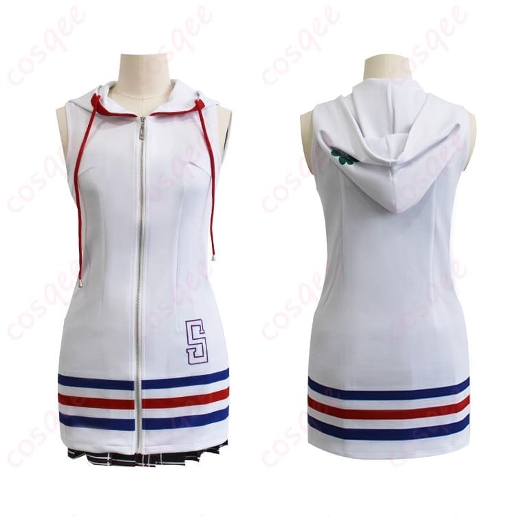 ペルソナ5 高巻杏の制服コスプレ衣装 赤黒コントラストで写真映えしやすい一着 - 4枚目の画像