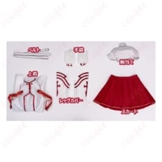 ソードアート・オンライン 結城明日奈（アスナ） コスプレ衣装 白赤コーデで凛と映える一着 - 5枚目の画像（サムネイル）