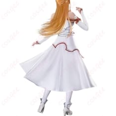 ソードアート・オンライン 結城明日奈（アスナ） コスプレ衣装 白赤コーデで凛と映える一着 - 4枚目の画像（サムネイル）