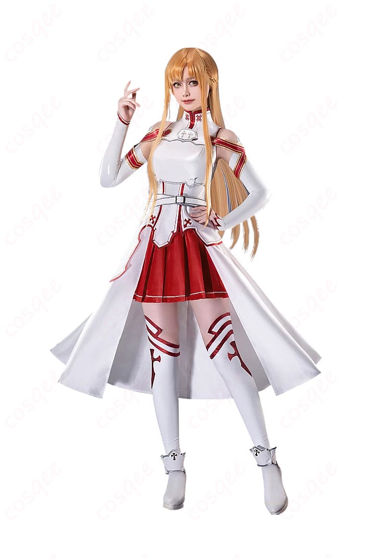 アスナコスプレ衣装の右側の細部デザイン