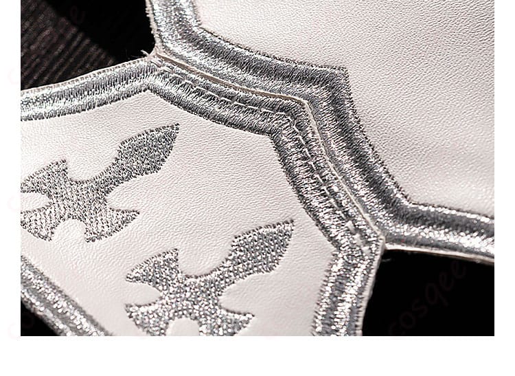 アスナコスプレ衣装の胸元の装飾ディテール