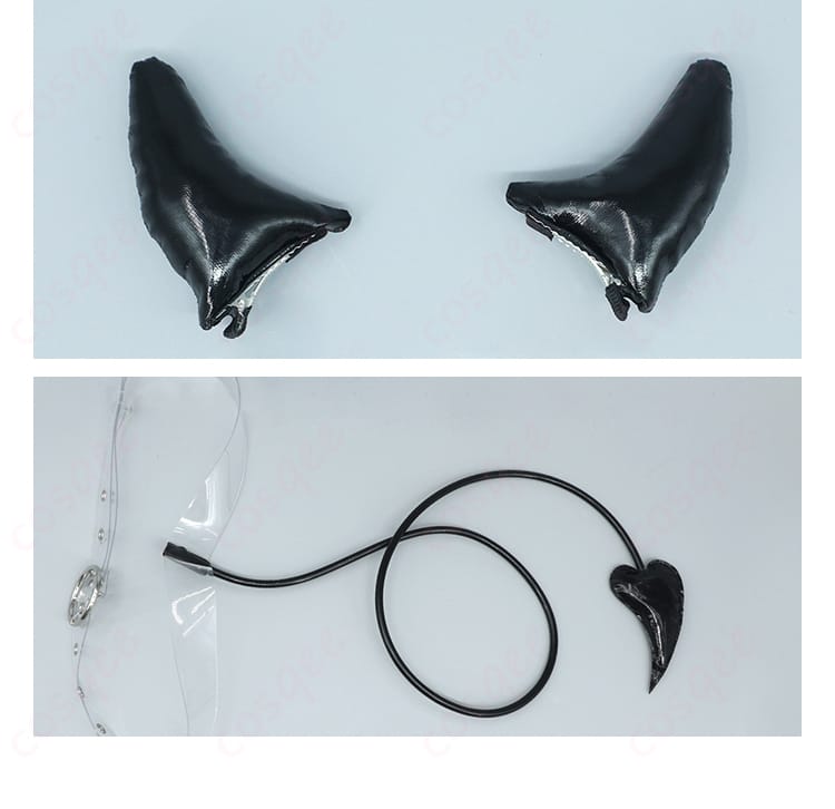 ヘアアクセサリーと尾のデザイン。蜂楽廻の個性的な特徴を再現。