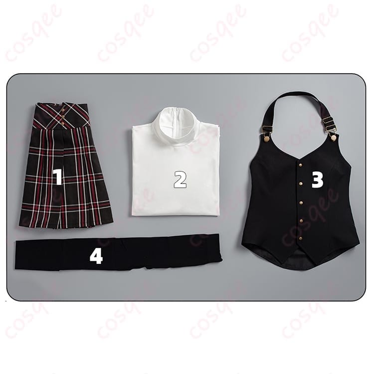 ペルソナ5 新島真の学園制服コスプレ｜知的でクールな佇まいを端正シルエットで - 5枚目の画像