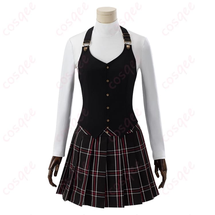 ペルソナ5 新島真の学園制服コスプレ｜知的でクールな佇まいを端正シルエットで - 1枚目の画像