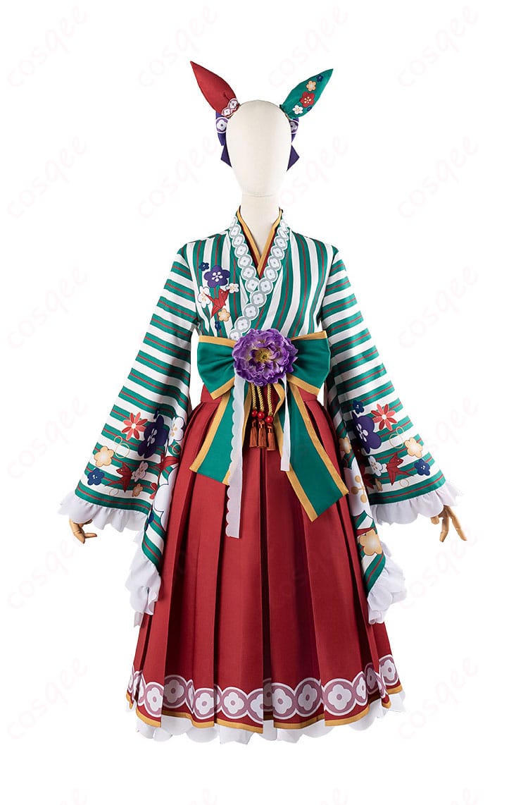 ウマ娘 プリティーダービー ナイスネイチャ コスプレ衣装 正面画像