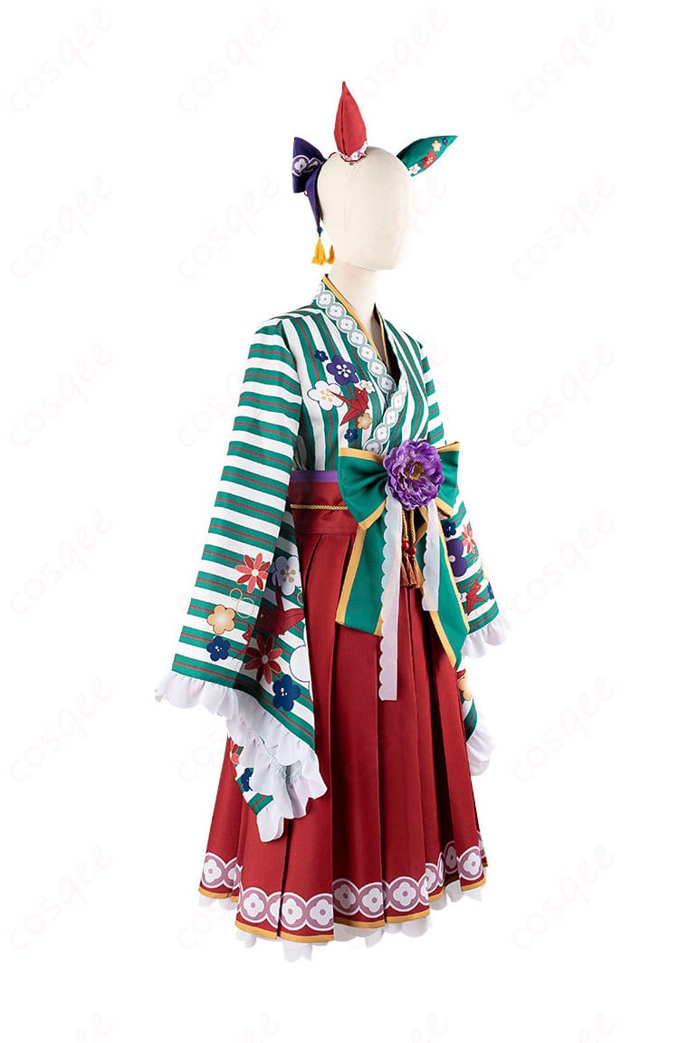 ウマ娘 プリティーダービー ナイスネイチャ コスプレ衣装 右側画像