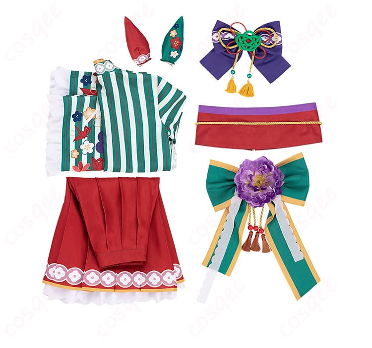 ウマ娘 プリティーダービー ナイスネイチャ コスプレ衣装 セット内容の画像