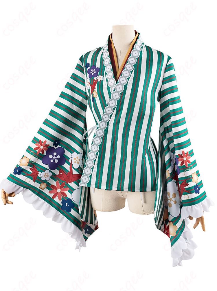 ウマ娘 プリティーダービー ナイスネイチャ コスプレ衣装 上着の装飾細部画像