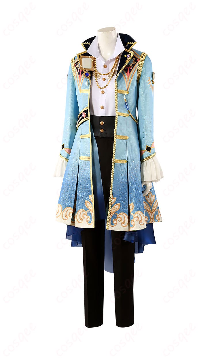 あんさんぶるスターズ!! ギャンビットコスプレ衣装 側面のデザイン、スリムでスタイリッシュなシルエット