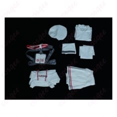 ホロライブ ReGLOSS 轟はじめ コスプレ衣装 モノトーンが映えるモードな一着 - 4枚目の画像（サムネイル）