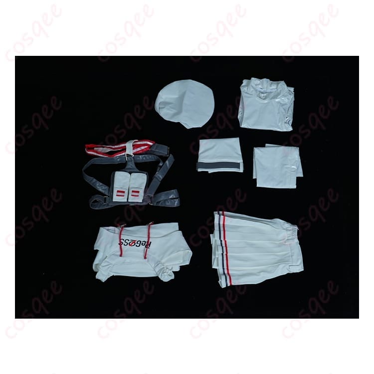 ホロライブ ReGLOSS 轟はじめ コスプレ衣装 モノトーンが映えるモードな一着 - 4枚目の画像