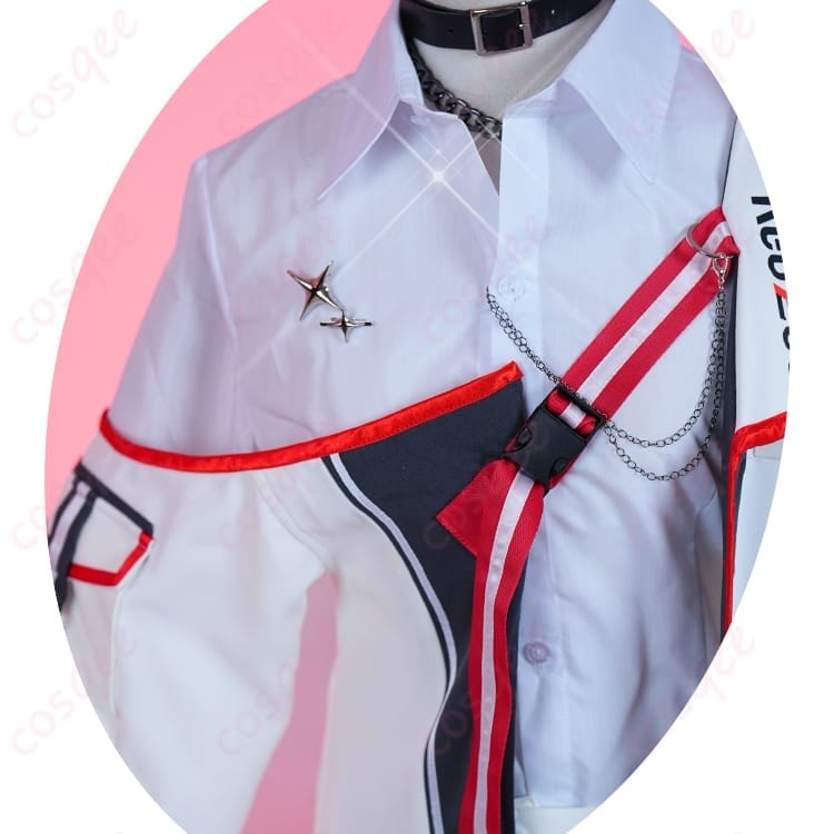 ホロライブ ReGLOSS 火威青 コスプレ衣装 クールに決まるロック映えセット - 2枚目の画像