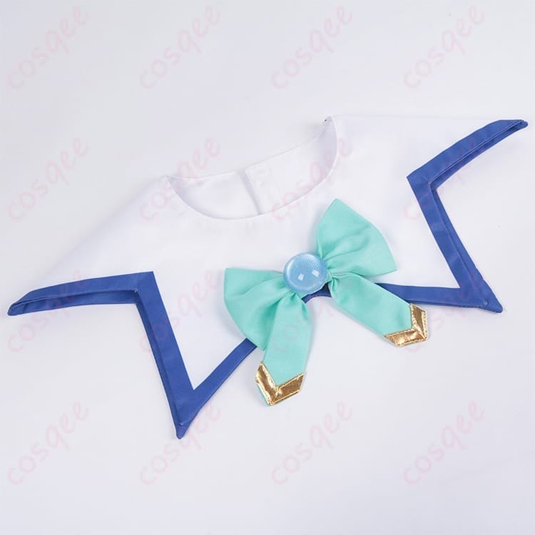 この素晴らしい世界に祝福を！ アクアの碧色コーデで映える コスプレ衣装 - 4枚目の画像