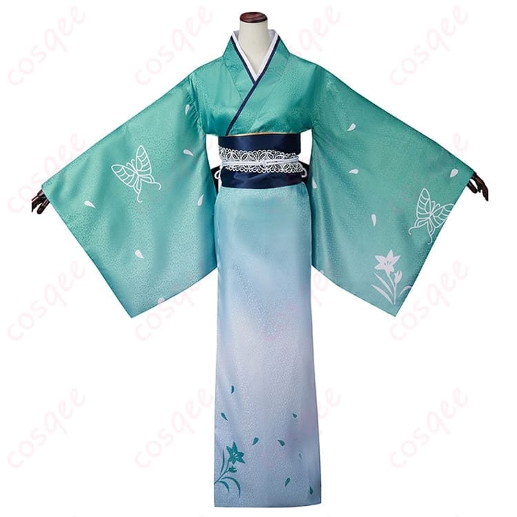 FGO モルガン 京都利休園コラボ和装コス｜艶やかで着やすい高見えスタイル - 1枚目の画像