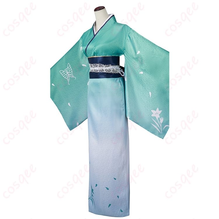 FGO モルガン 京都利休園コラボ和装コス｜艶やかで着やすい高見えスタイル - 2枚目の画像