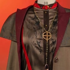 にじさんじ 葛葉 コスプレ衣装 クールにキマる小物付きセットで写真映え - 3枚目の画像（サムネイル）