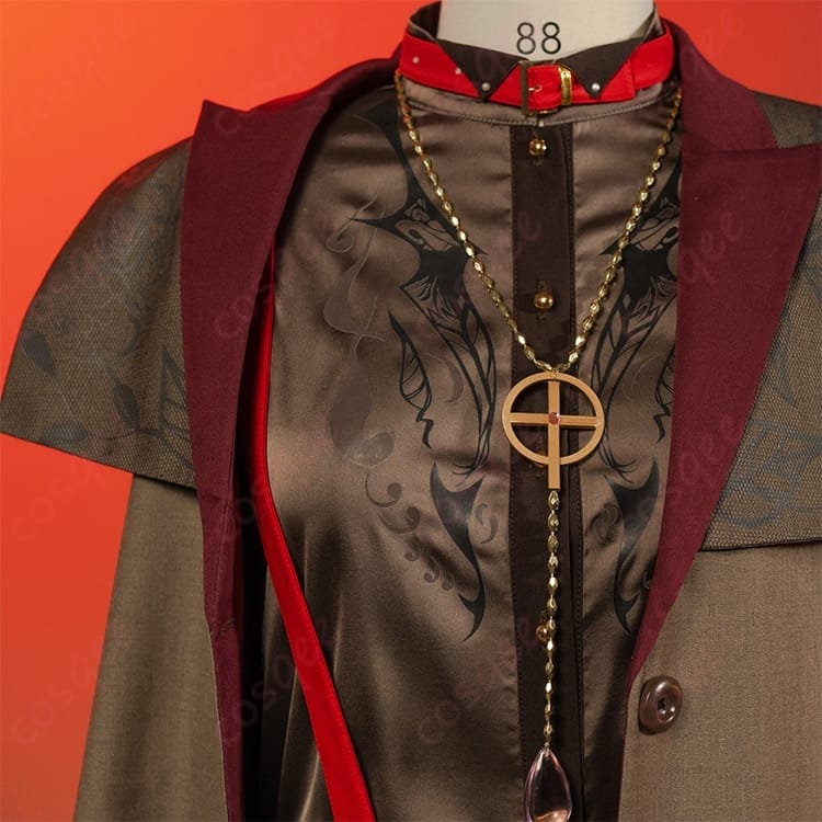 にじさんじ 葛葉 コスプレ衣装 クールにキマる小物付きセットで写真映え - 3枚目の画像