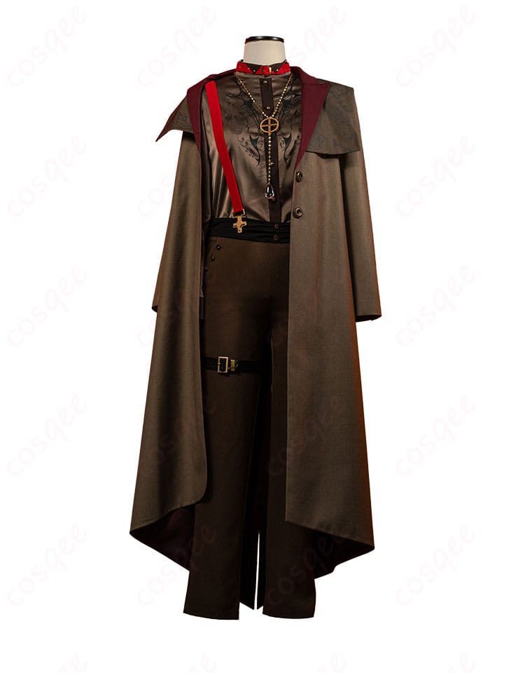 商品の正面から見たコスプレ衣装全体図