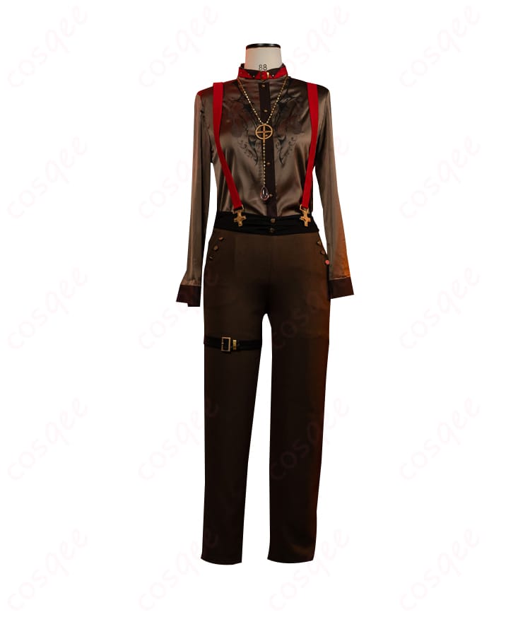 内搭衣服(ズボン、シャツ)の詳細なデザイン