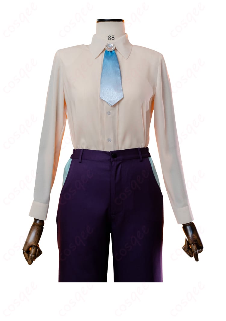 コスプレ衣装のネクタイ装飾細部、神代類の衣装特徴