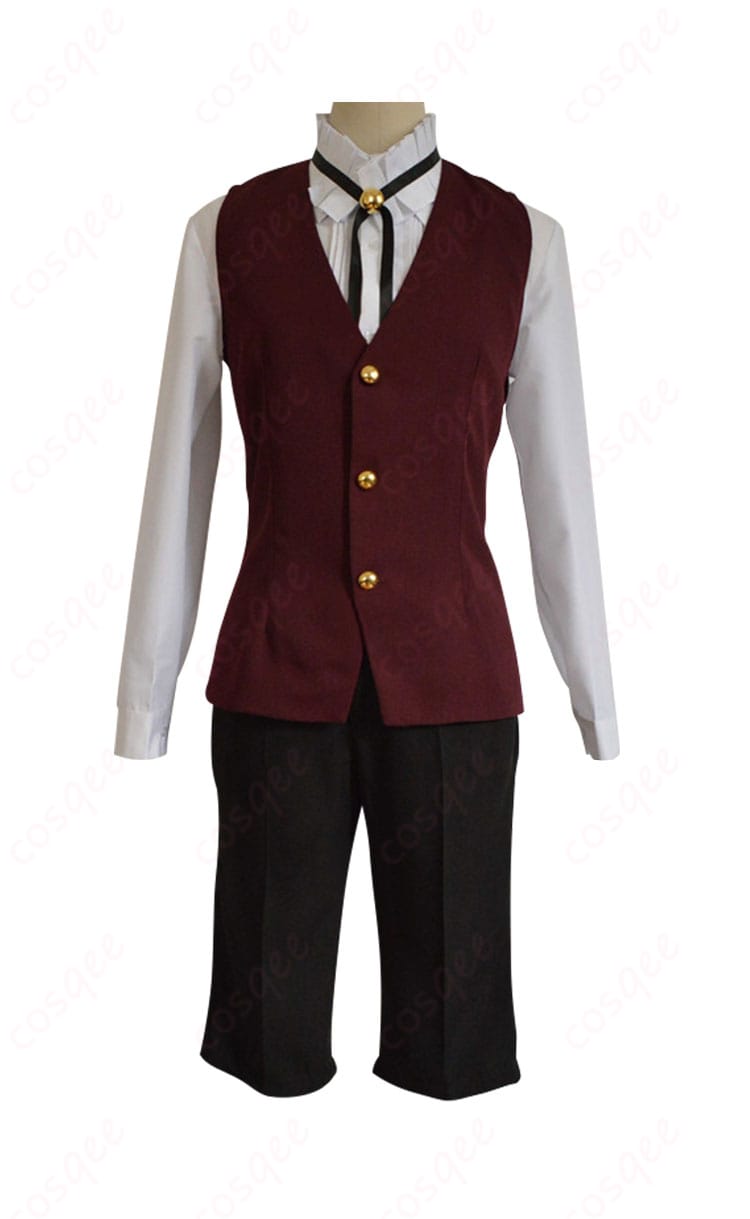 内搭のベスト正面装飾ディテール – 高品質な刺繍とデザイン