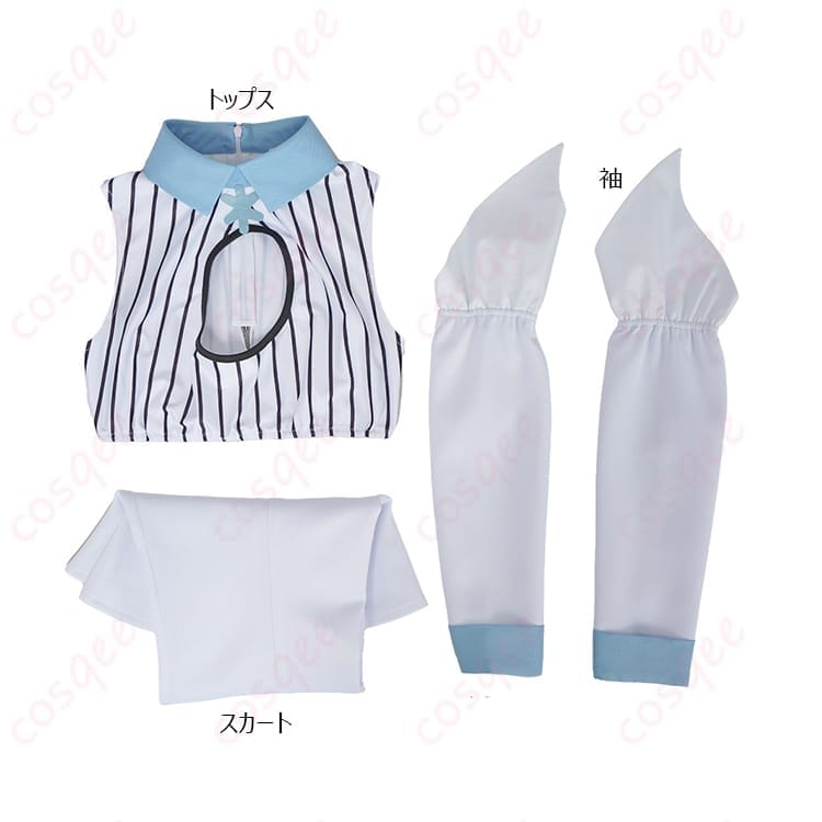 BLEACH 井上織姫の清楚感をまとう学園風コスプレ衣装。写真映えして動きやすい一着 - 5枚目の画像