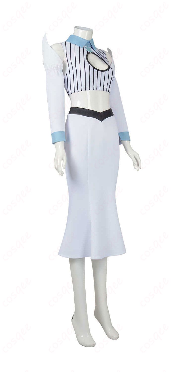 井上織姫 コスプレ衣装の側面デザイン詳細。