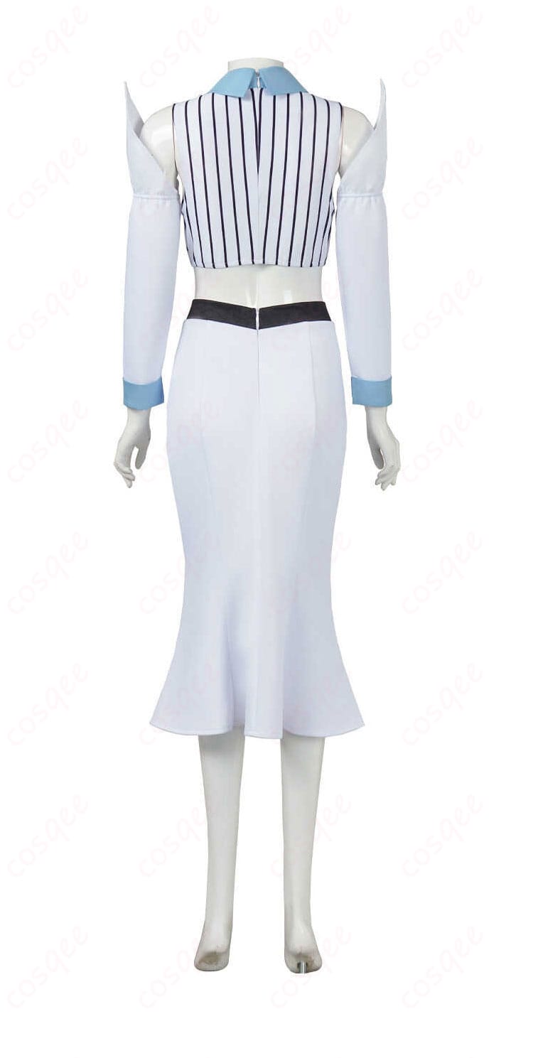 BLEACH 井上織姫 コスプレ衣装の背面画像。