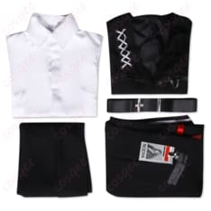 Limbus Company ロージャの雰囲気を纏うダークスーツ風コスプレ衣装 - 8枚目の画像（サムネイル）