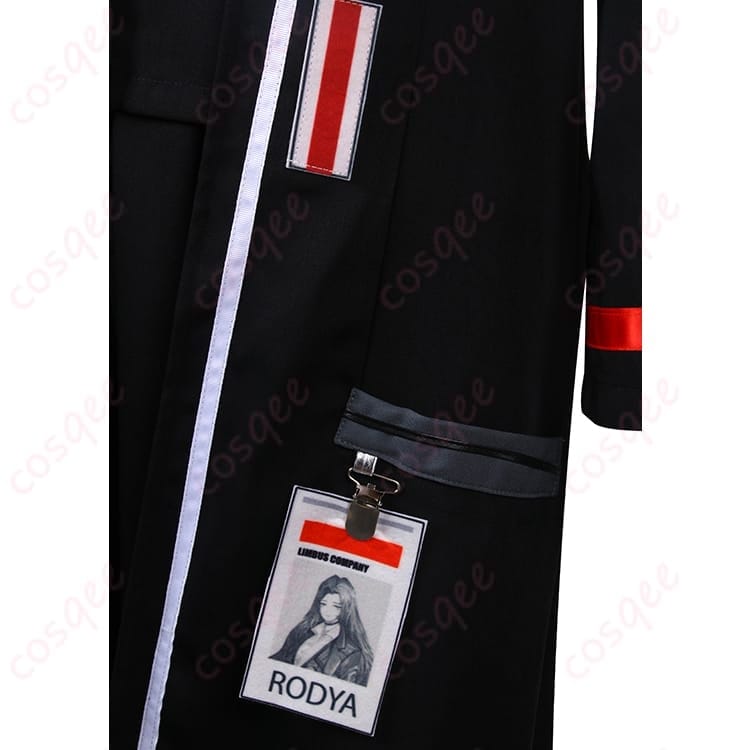 Limbus Company ロージャの雰囲気を纏うダークスーツ風コスプレ衣装 - 7枚目の画像