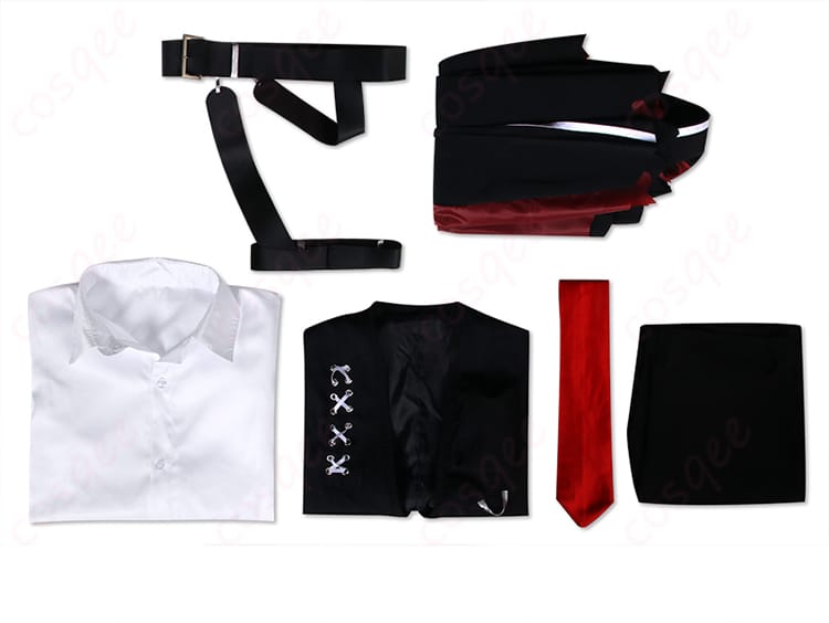 セット内容の紹介、Limbus Companyイサンのコスプレ衣装セット