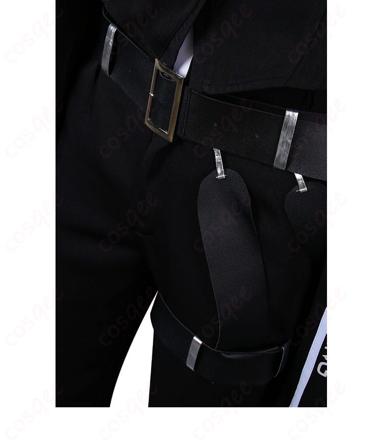 腰ベルト装飾のディテール、イサンの制服のベルト部分の細部